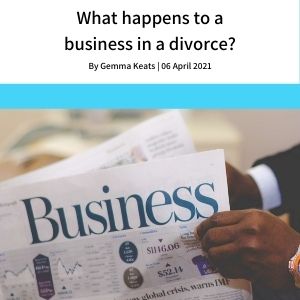 divorce financial settlement